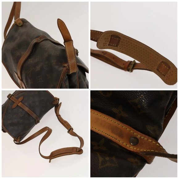 LOUIS VUITTON Monogram Saumur 30 Shoulder Bag M42256 LV Auth bs28187 - Picture 16 of 16